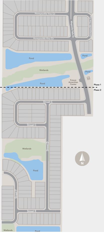 Magnolia Creek site plan