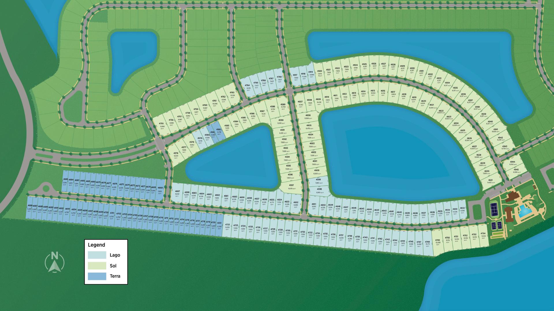 Regency at Babcock Ranch site plan