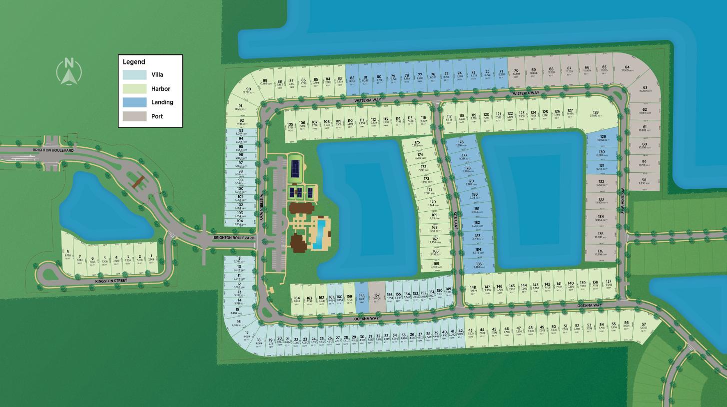 Seven Shores site plan
