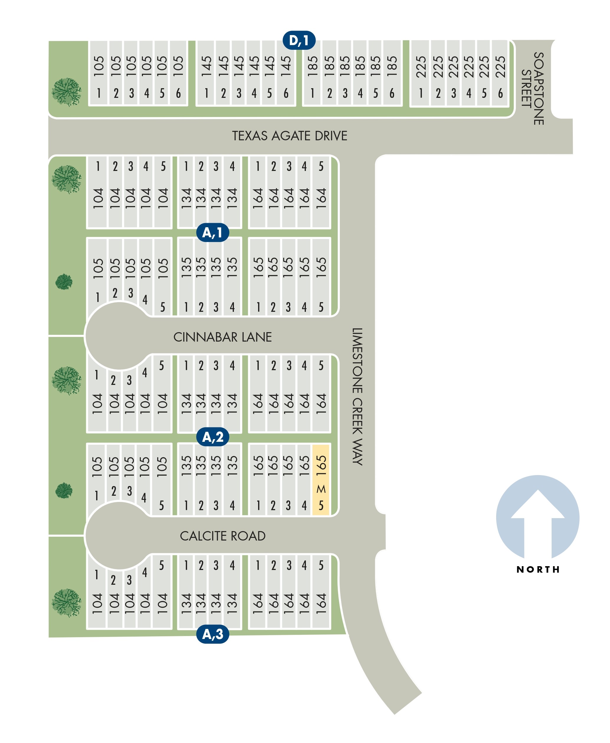 Waterstone Village site plan