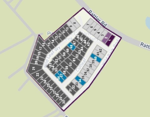 Pinnacle at Cottonwood Creek site plan