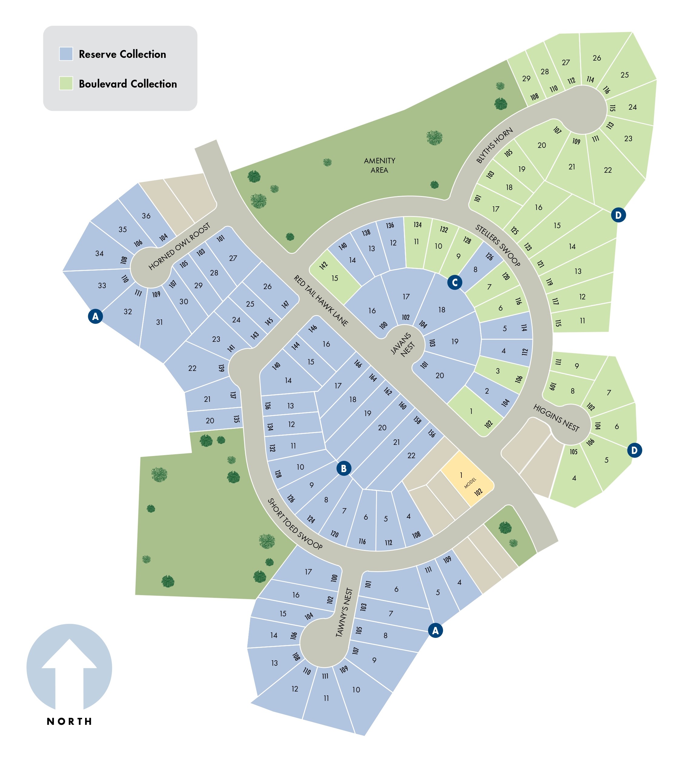 Riverbend at Double Eagle site plan