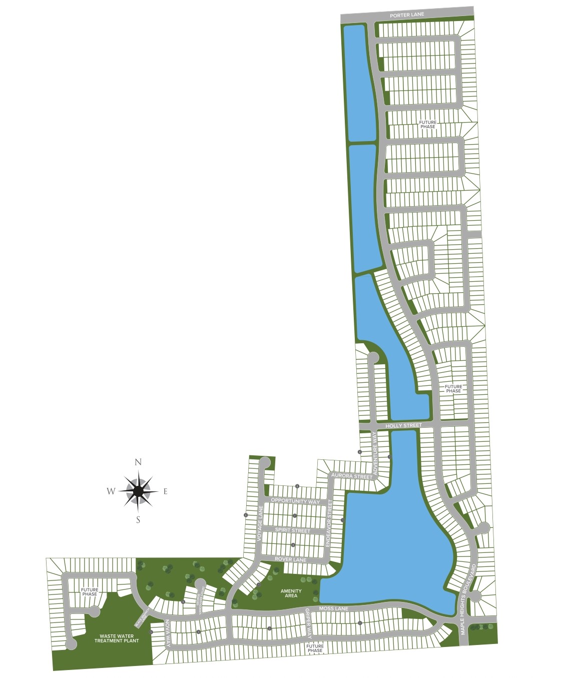 Maple Heights site plan