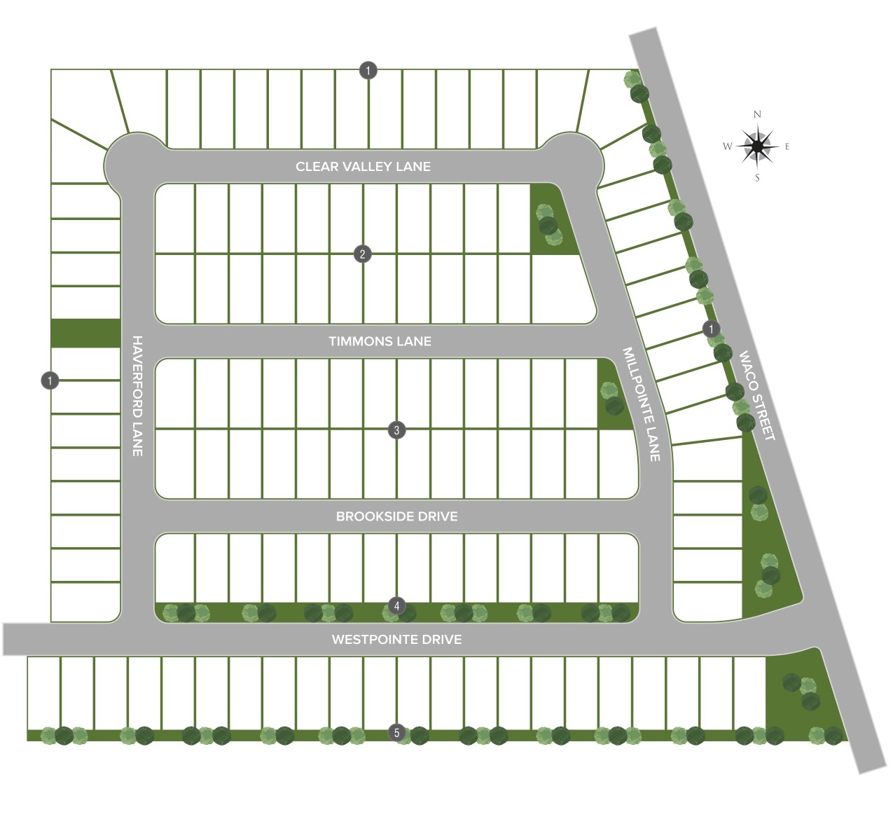 The Villages at Westpointe site plan