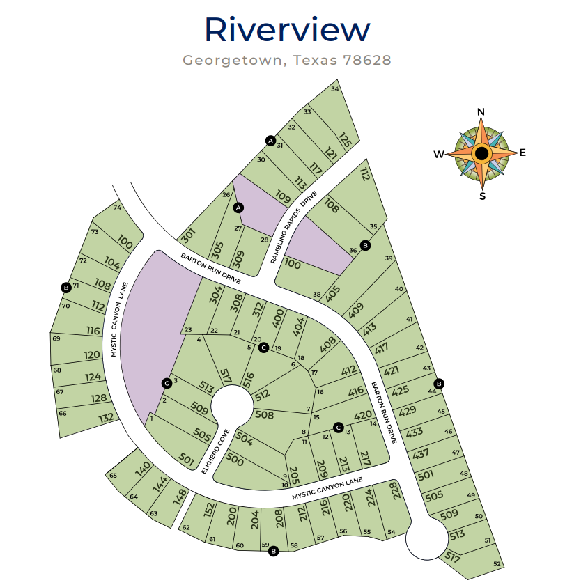 Riverview site plan