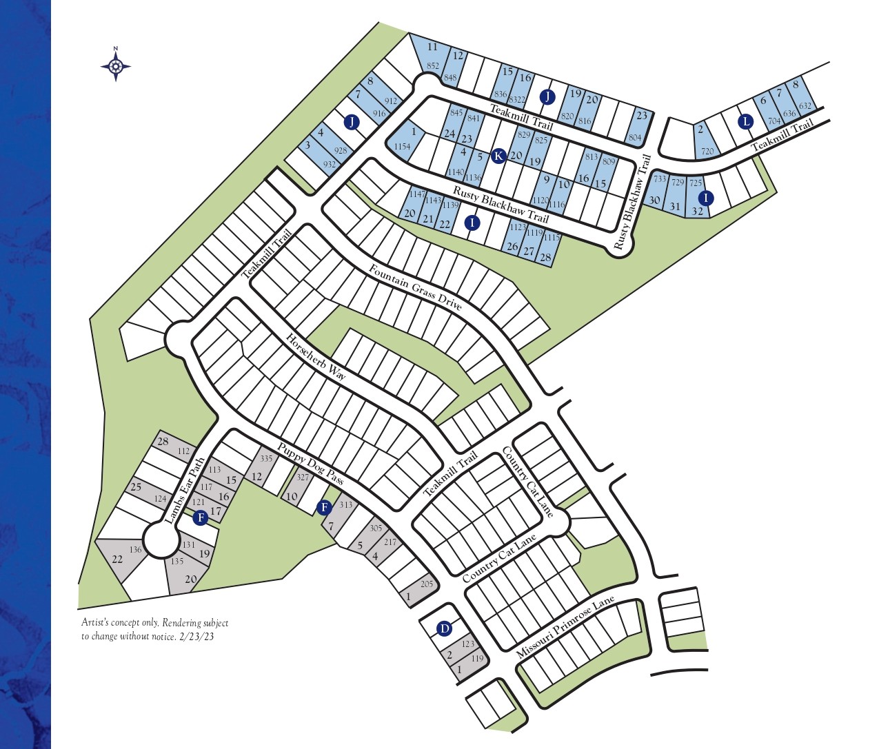 La Cima site plan