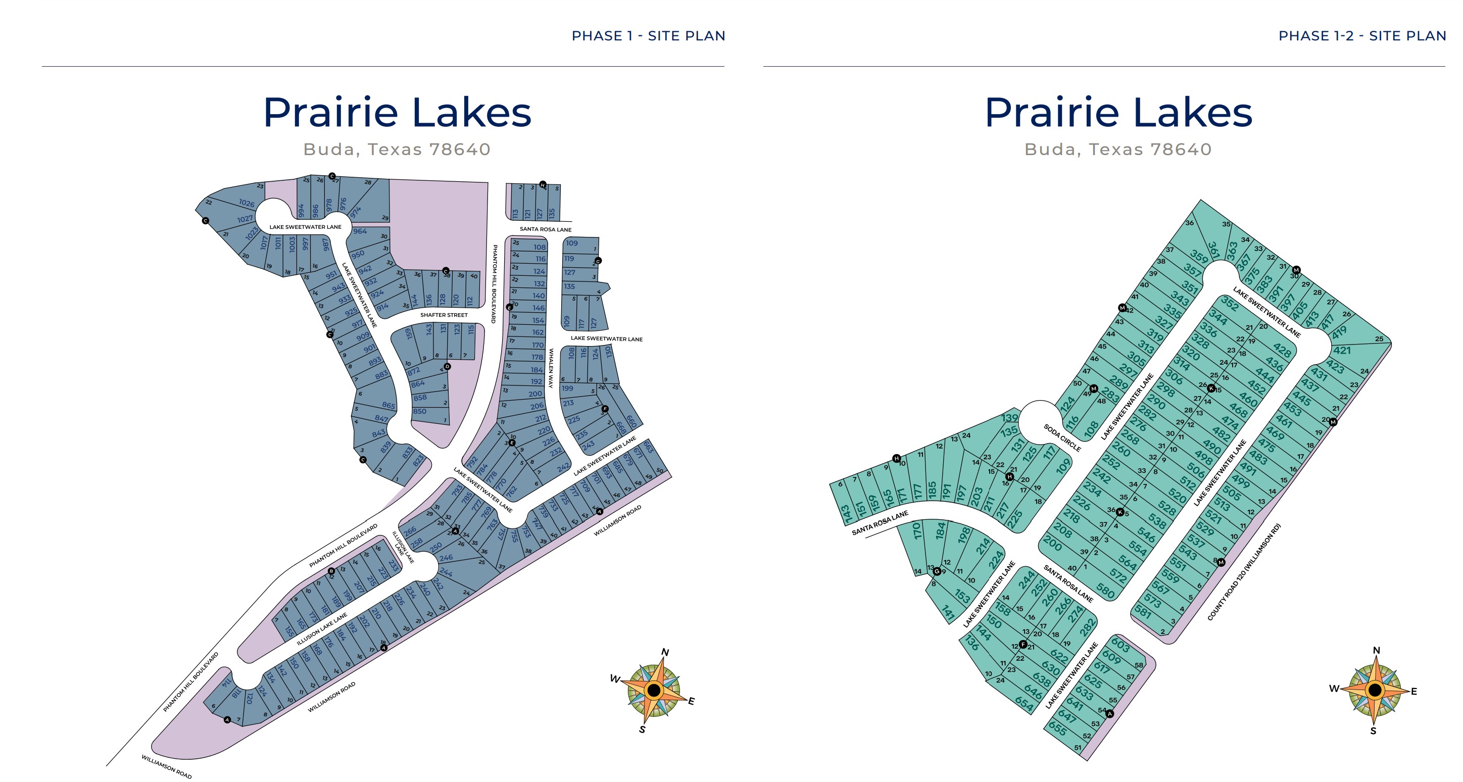 Prairie Lakes site plan