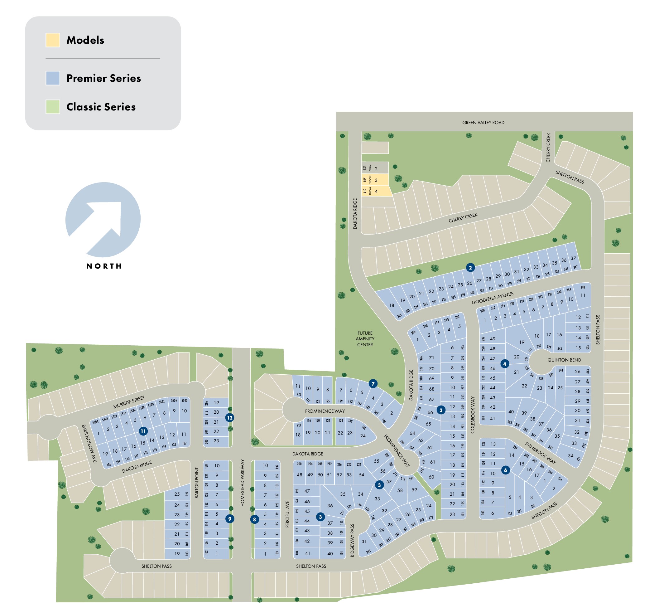 Legendary Trails site plan