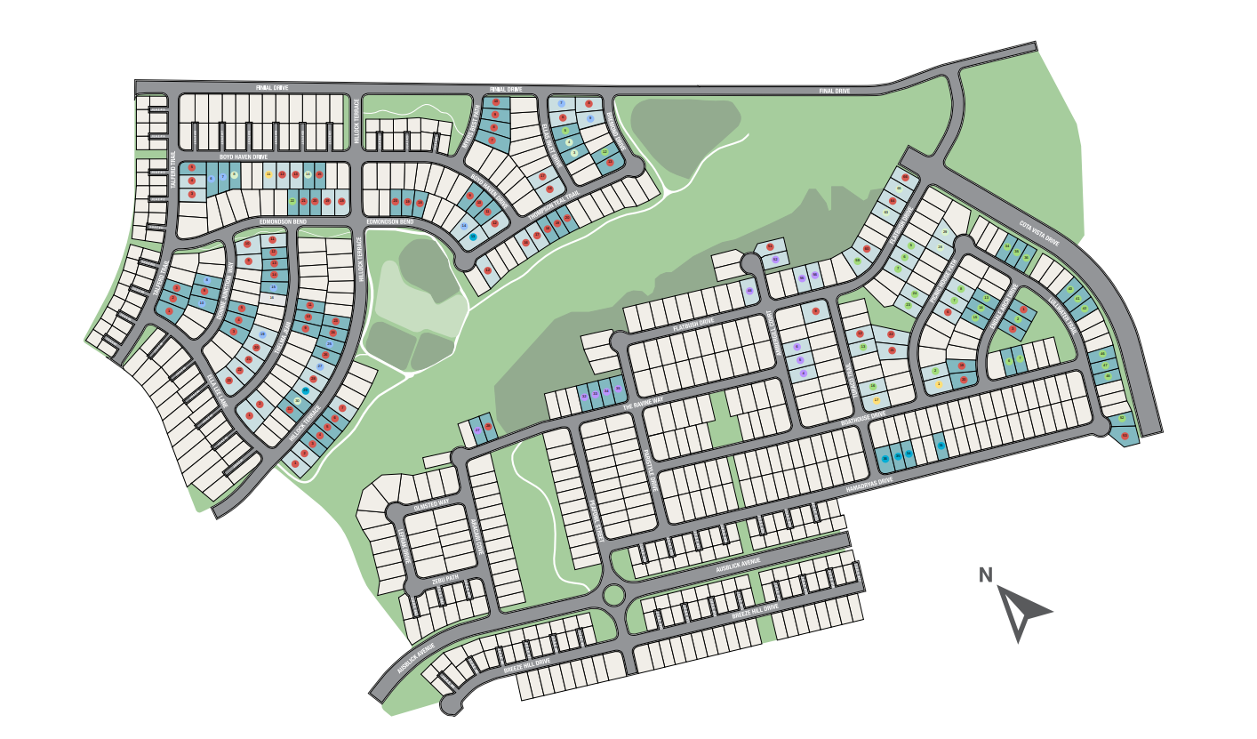 Easton Park site plan
