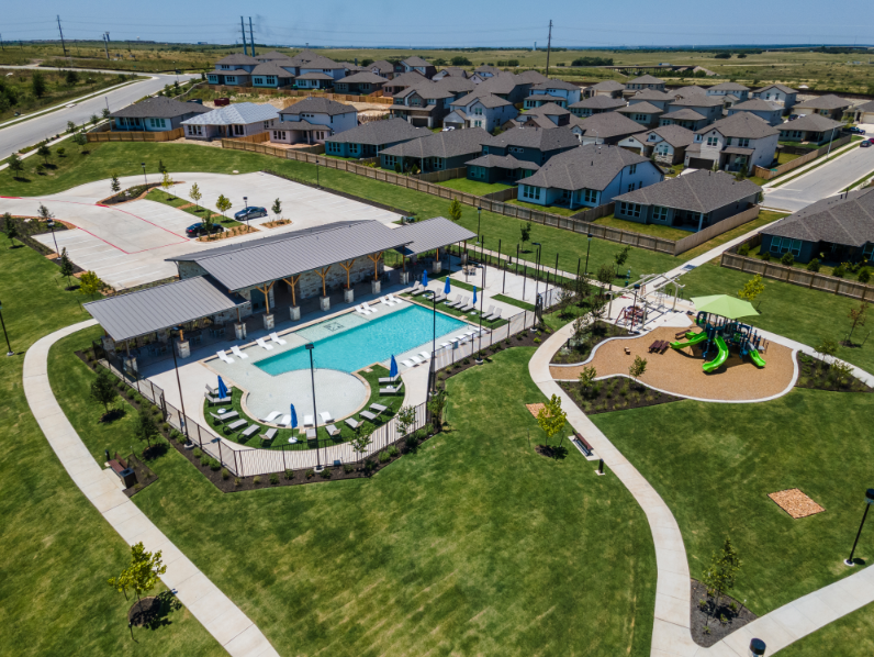 Turner's Crossing master-planned community in Buda, Texas