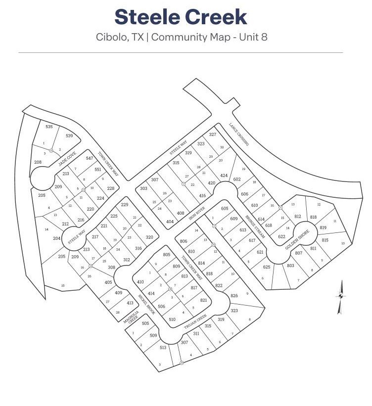 Steele Creek site plan