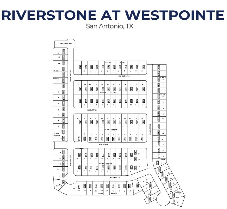 Riverstone at Westpointe site plan