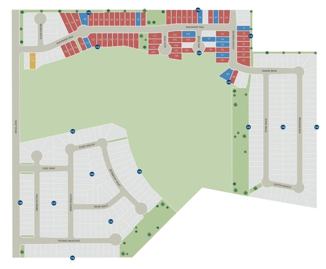 Thomas Pond site plan