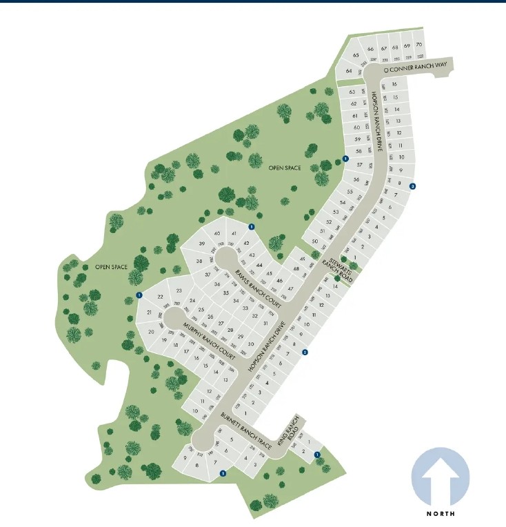 Stewart's Ranch site plan