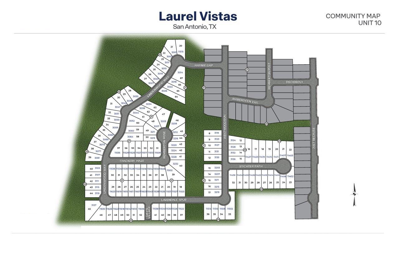 Laurel Vistas site plan