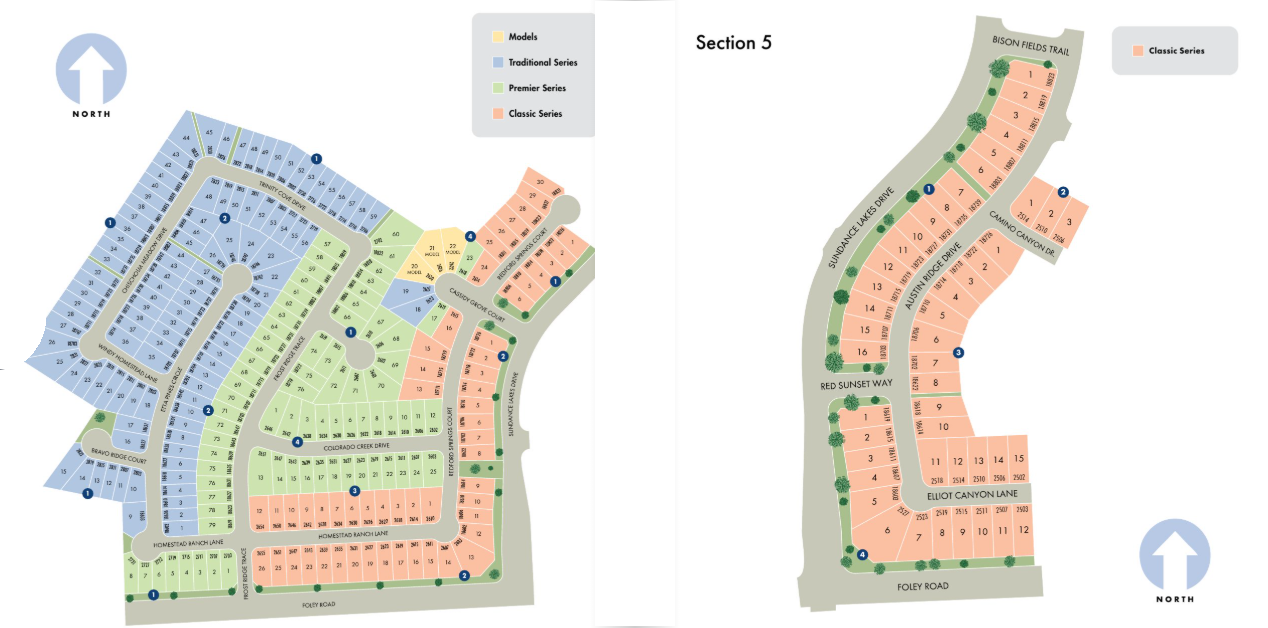 Sundance Cove site plan