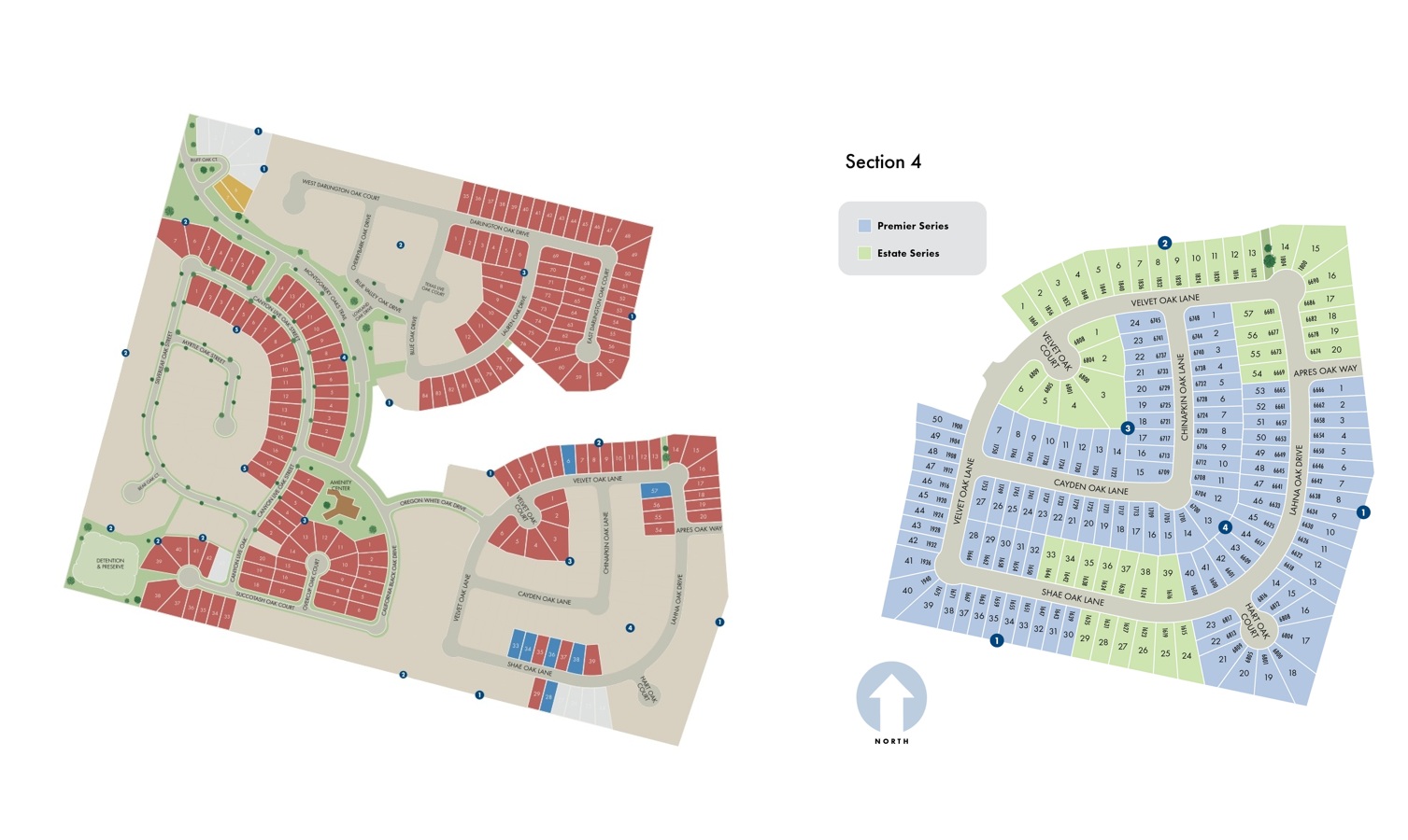 Montgomery Oaks site plan