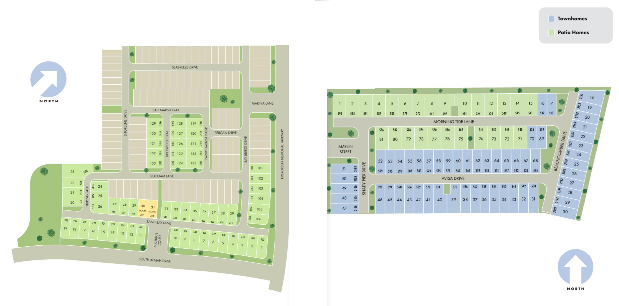 Kemah Crossing site plan