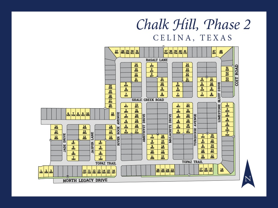 Chalk Hill site plan