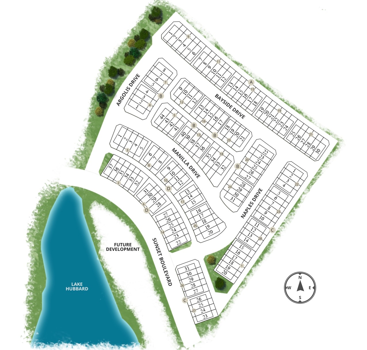 Bayside site plan