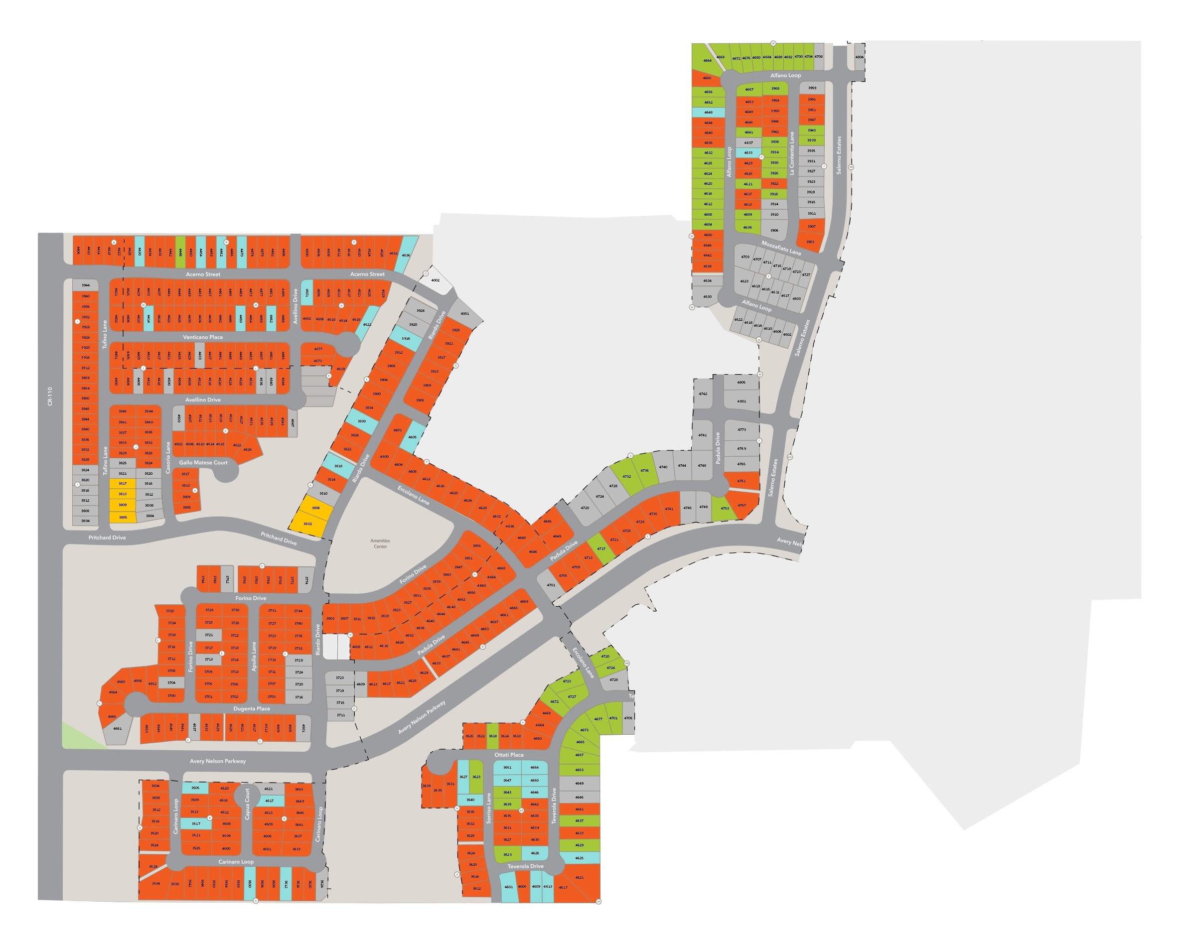 Salerno site plan