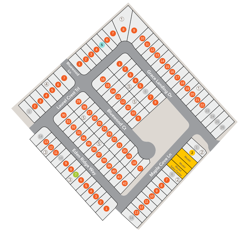 Grace Landing site plan