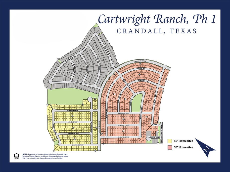 Cartwright Ranch site plan