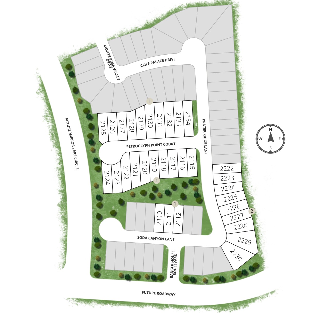 The Highlands site plan