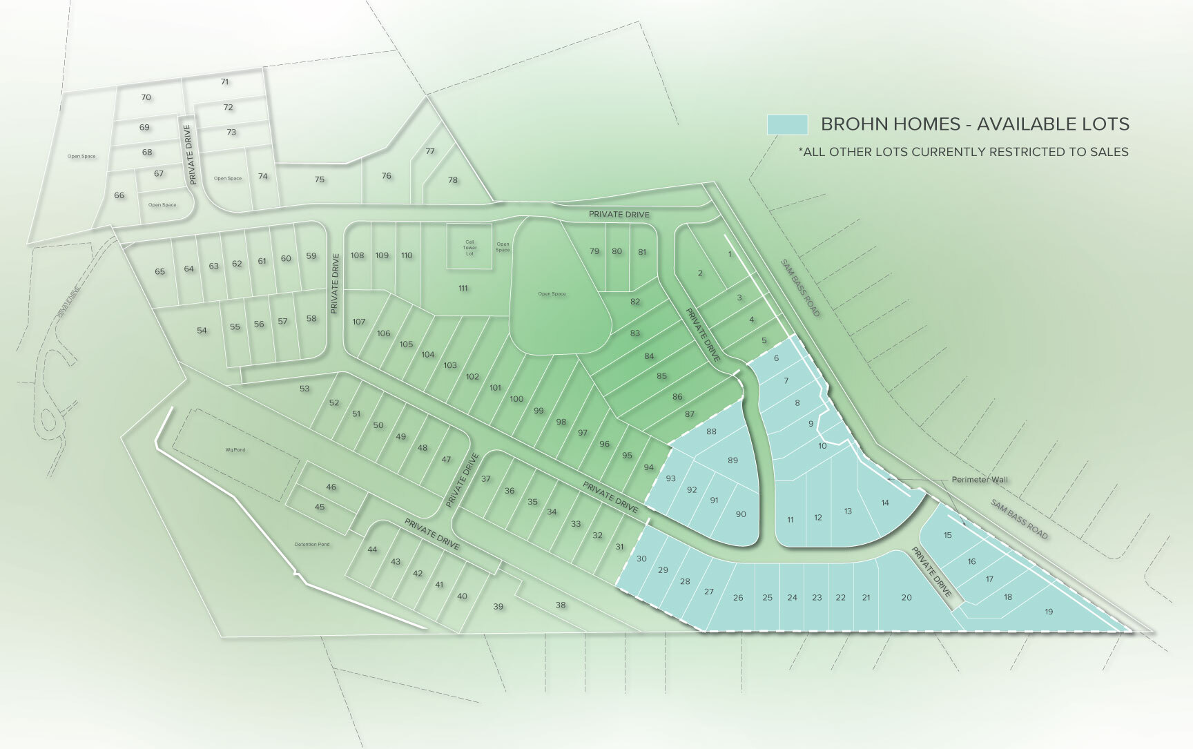 Clear Creek site plan