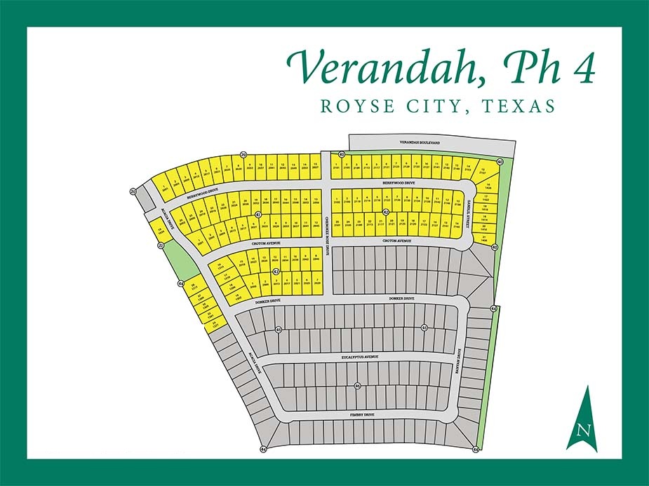 Verandah site plan