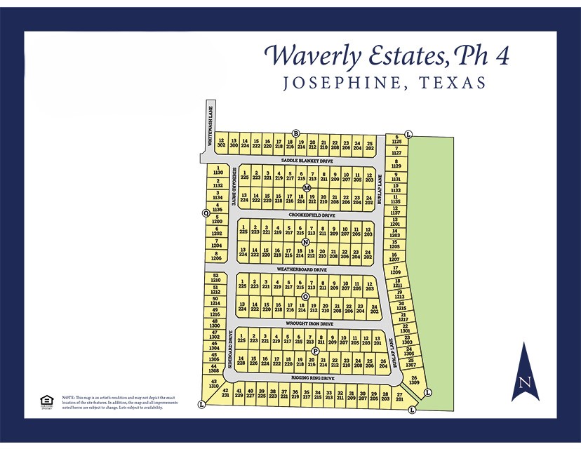 Waverly Estates site plan