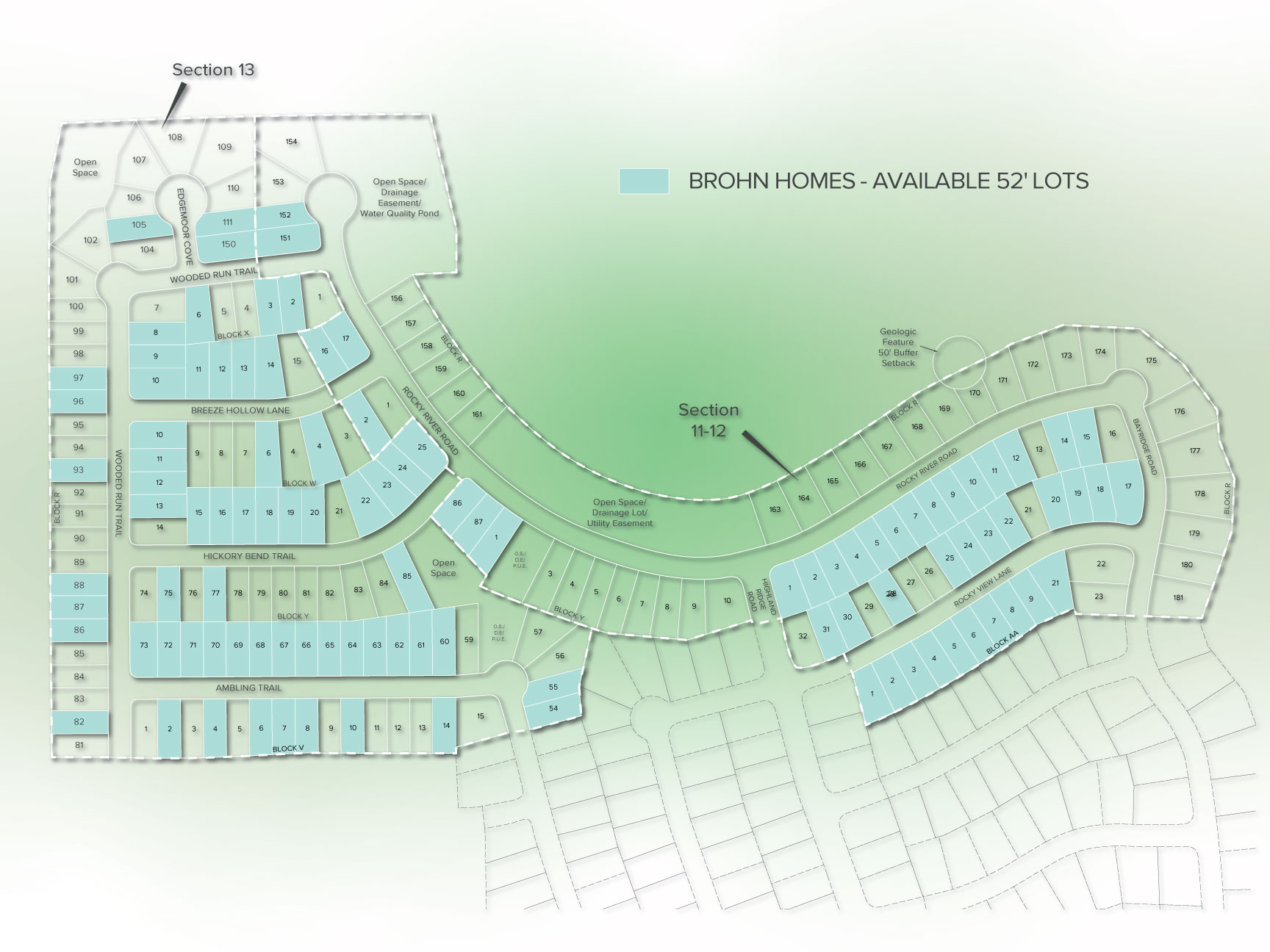 Oaks at San Gabriel site plan