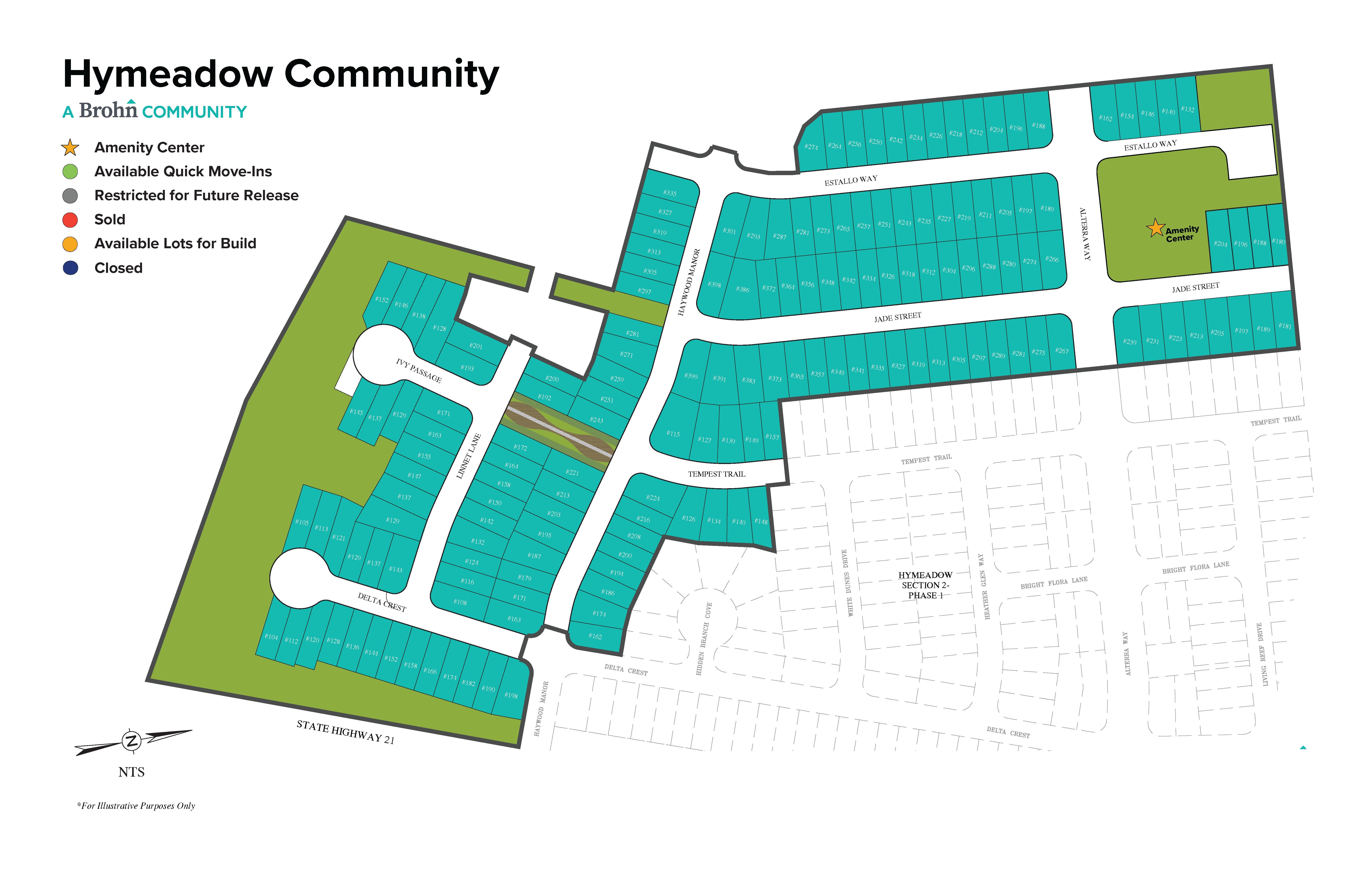 Hymeadow site plan