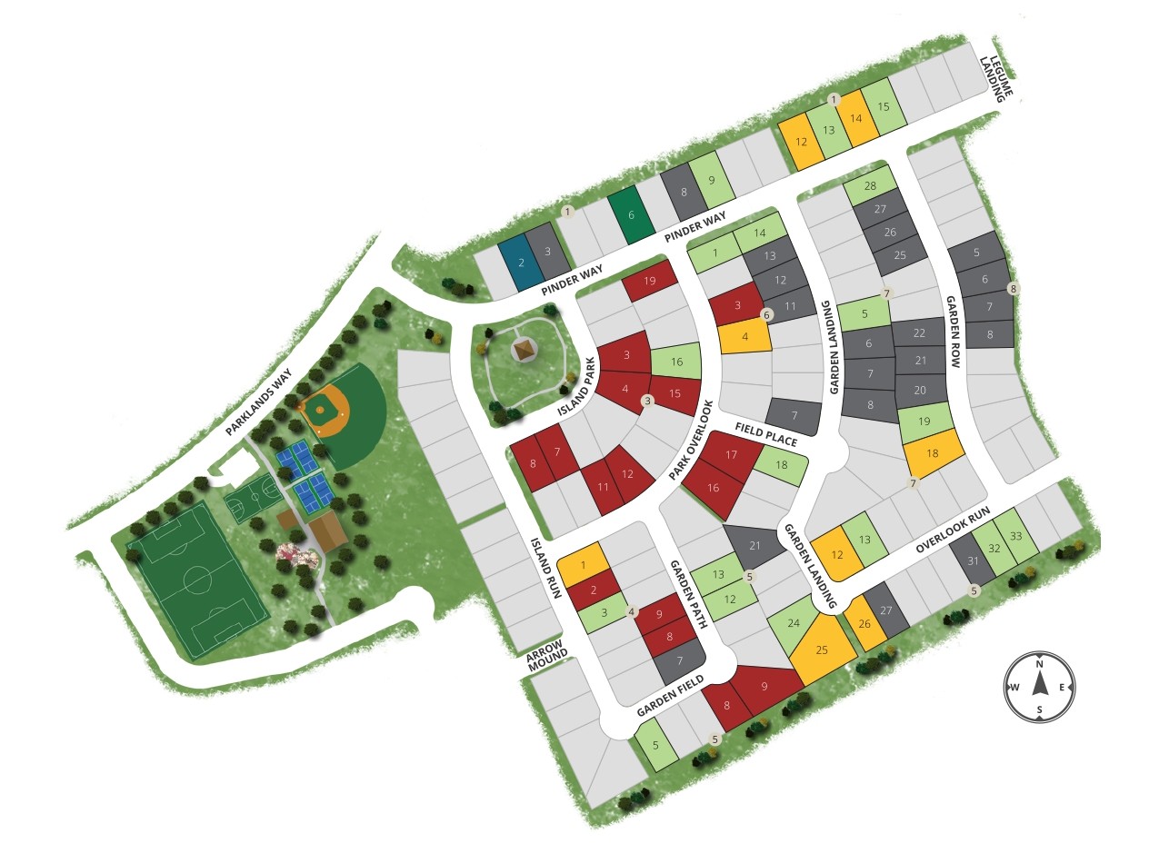 Parklands Estates site plan