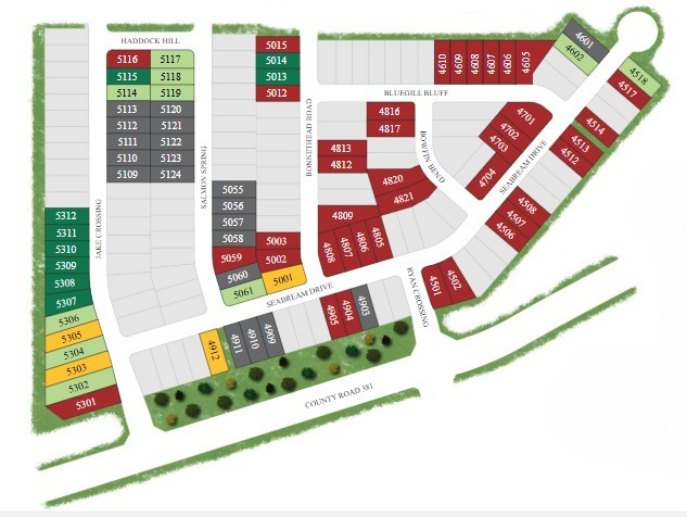 Hunter´s Ranch site plan