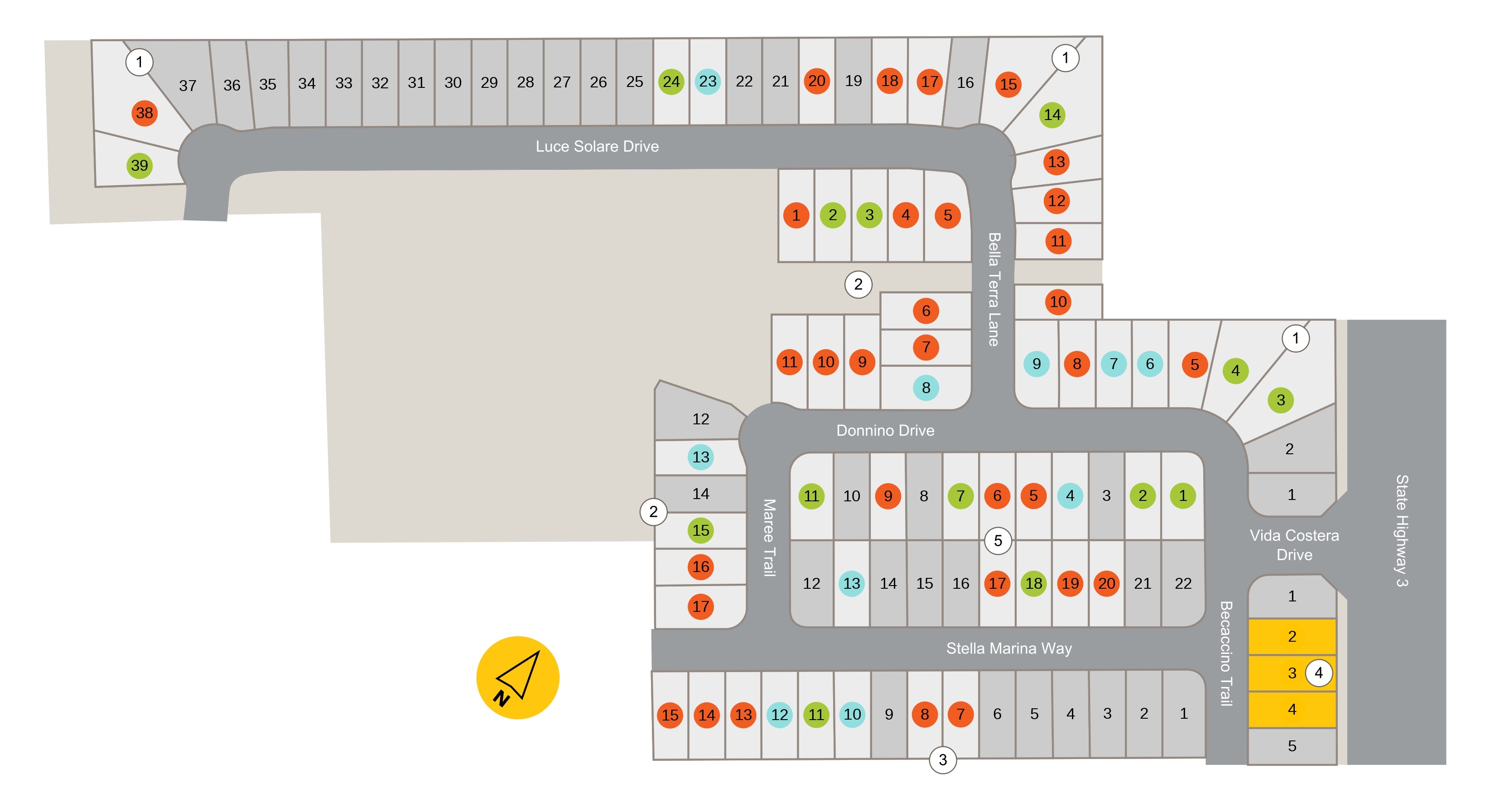 Vida Costera site plan