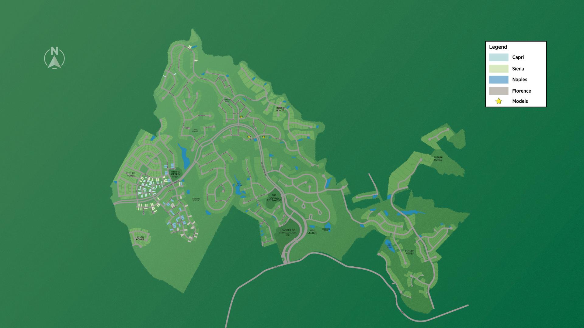 Toll Brothers at Travisso site plan
