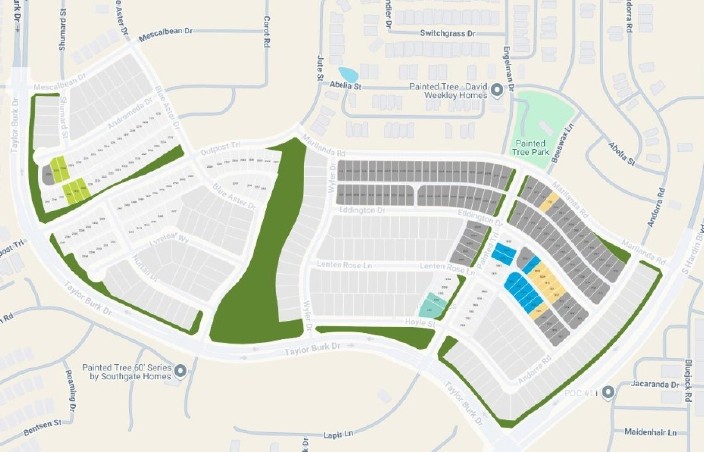 Painted Tree site plan