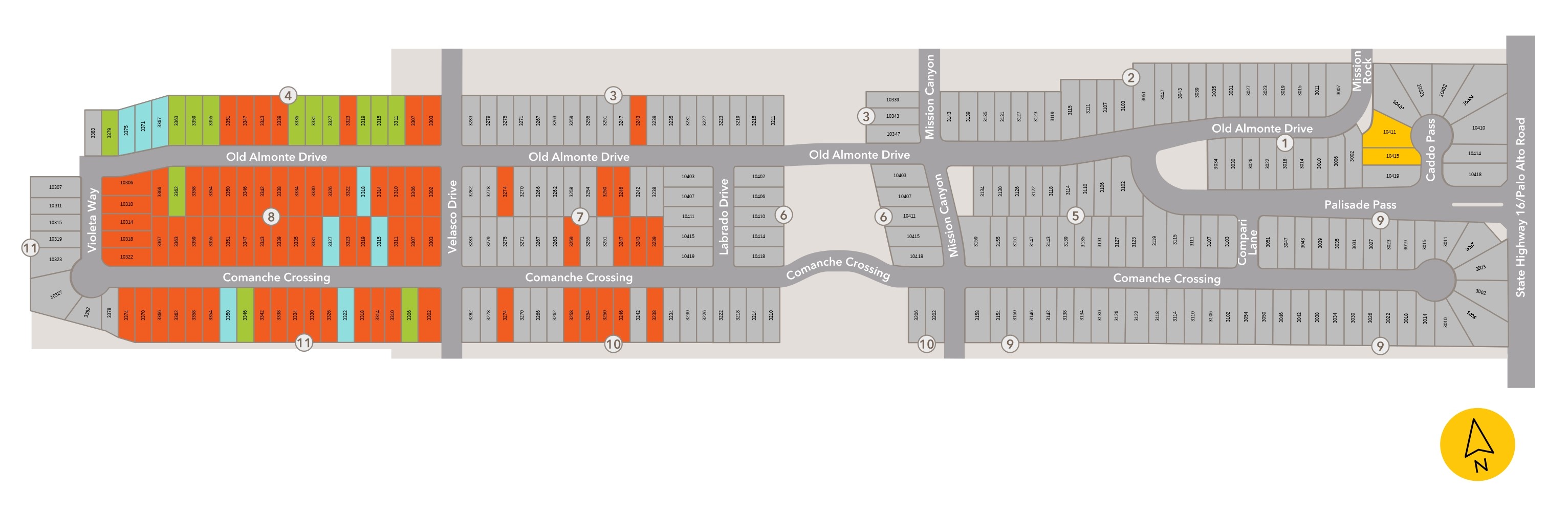 Marbella site plan