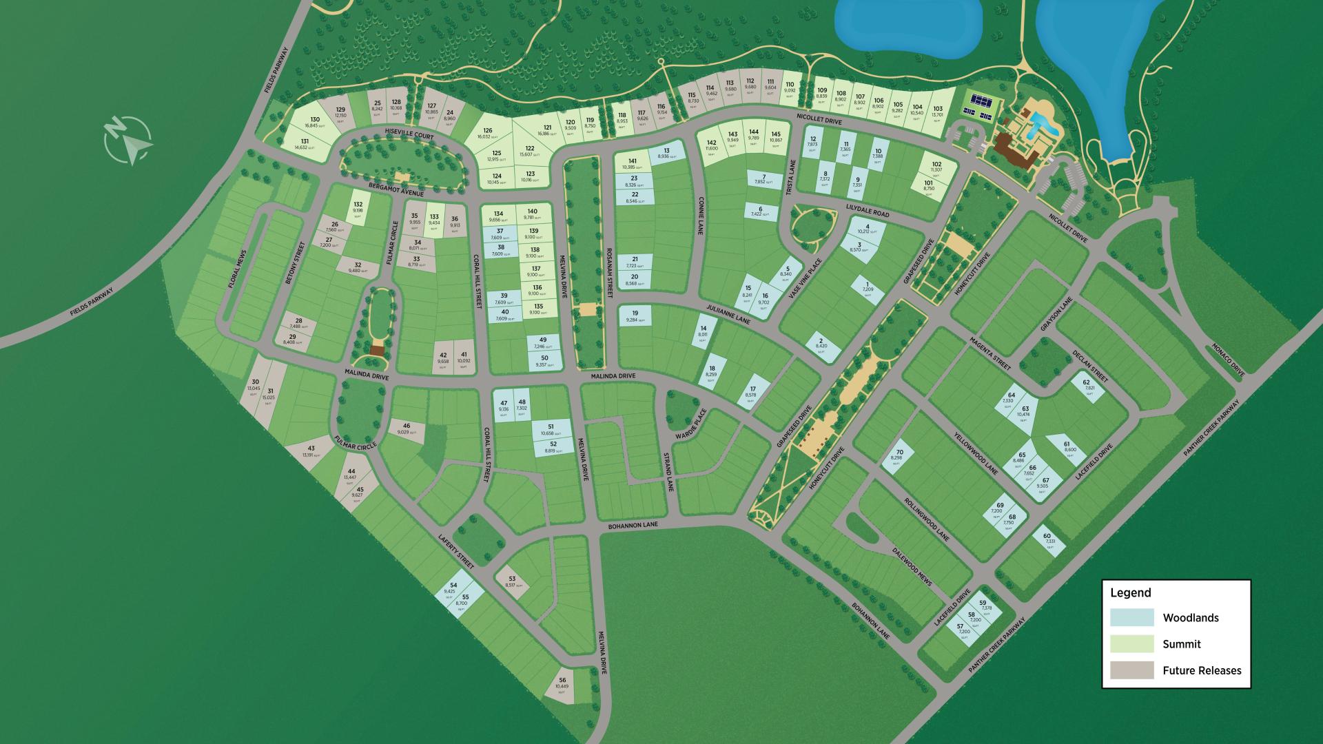Fields site plan