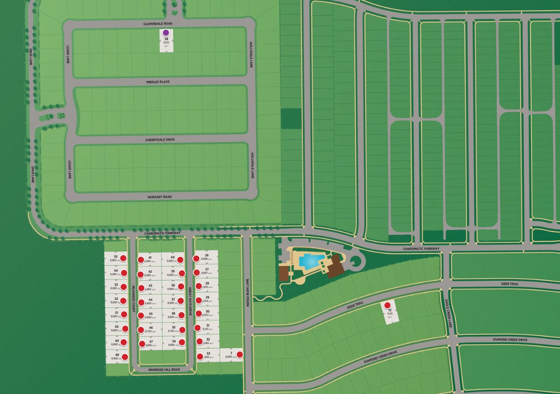Toll Brothers at Lexington site plan