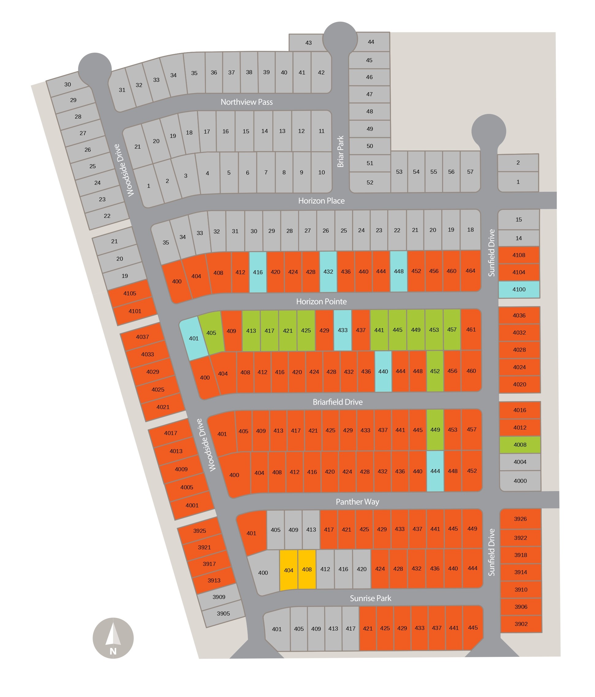 Woodside Farms site plan