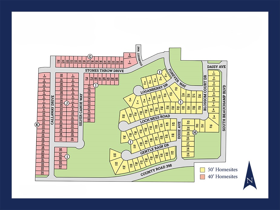 Winchester Crossing site plan