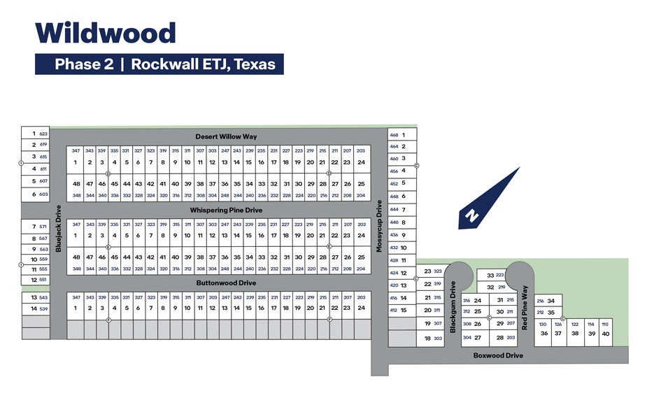 Wildwood site plan
