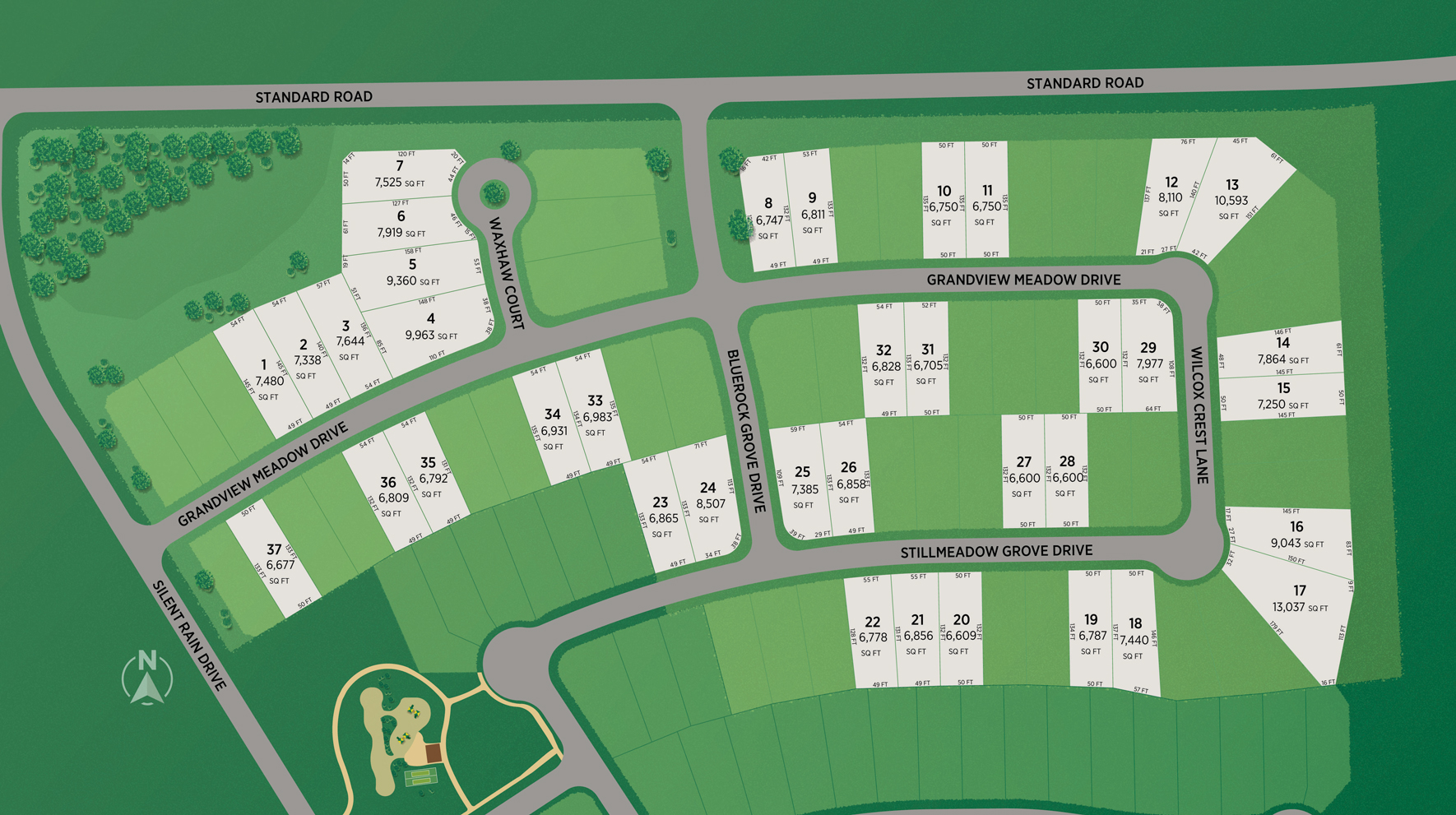 NorthGrove site plan