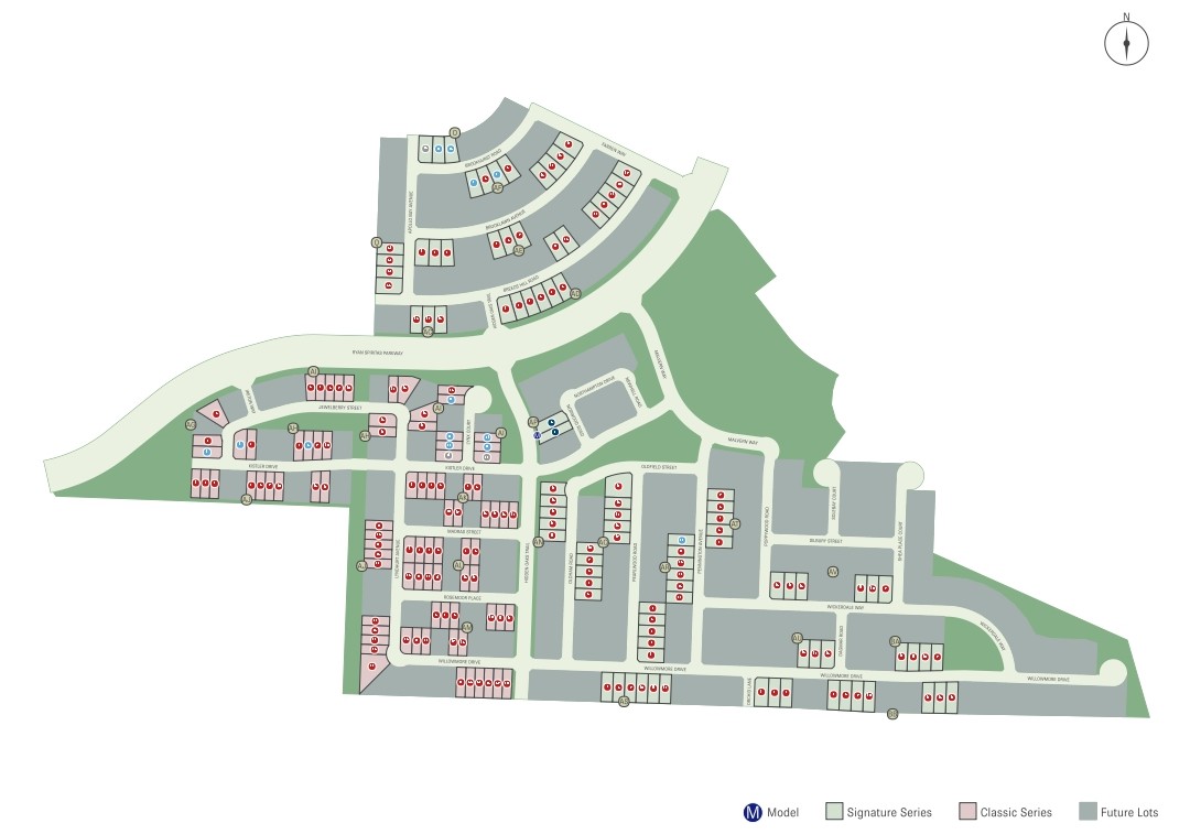 Spiritas Ranch site plan