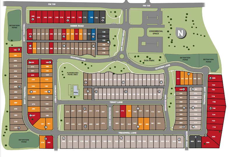 Sage Hollow site plan