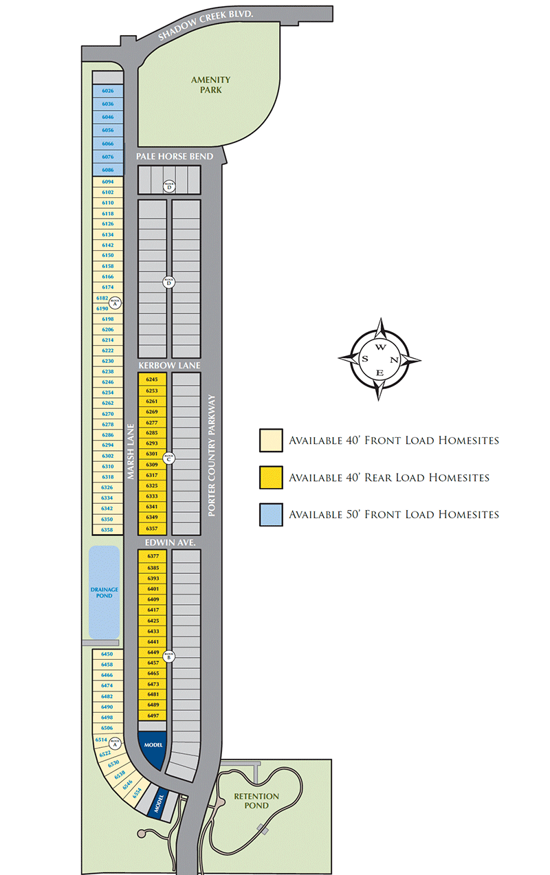 Porter Country site plan