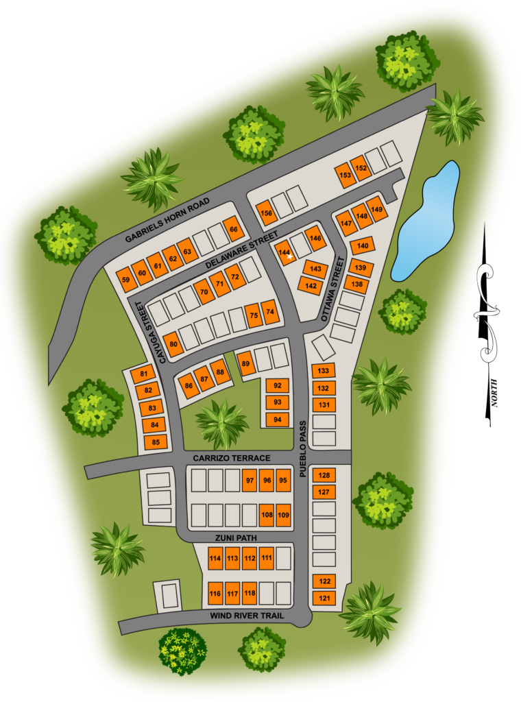 Bluffview Reserve site plan