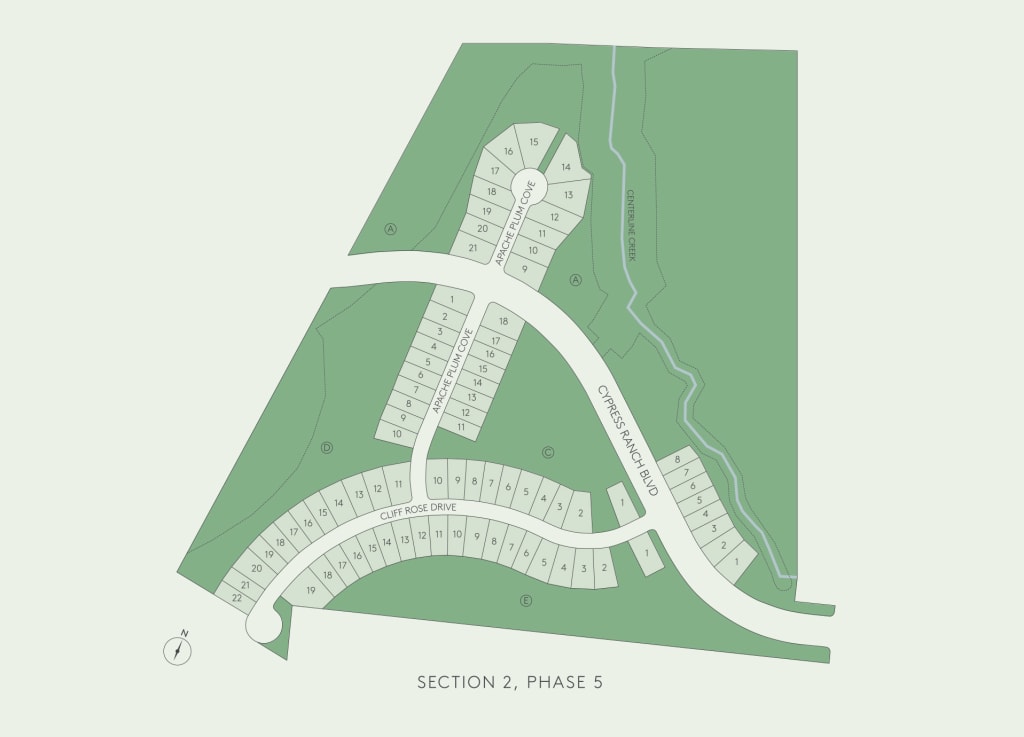 West Cypress Hills site plan